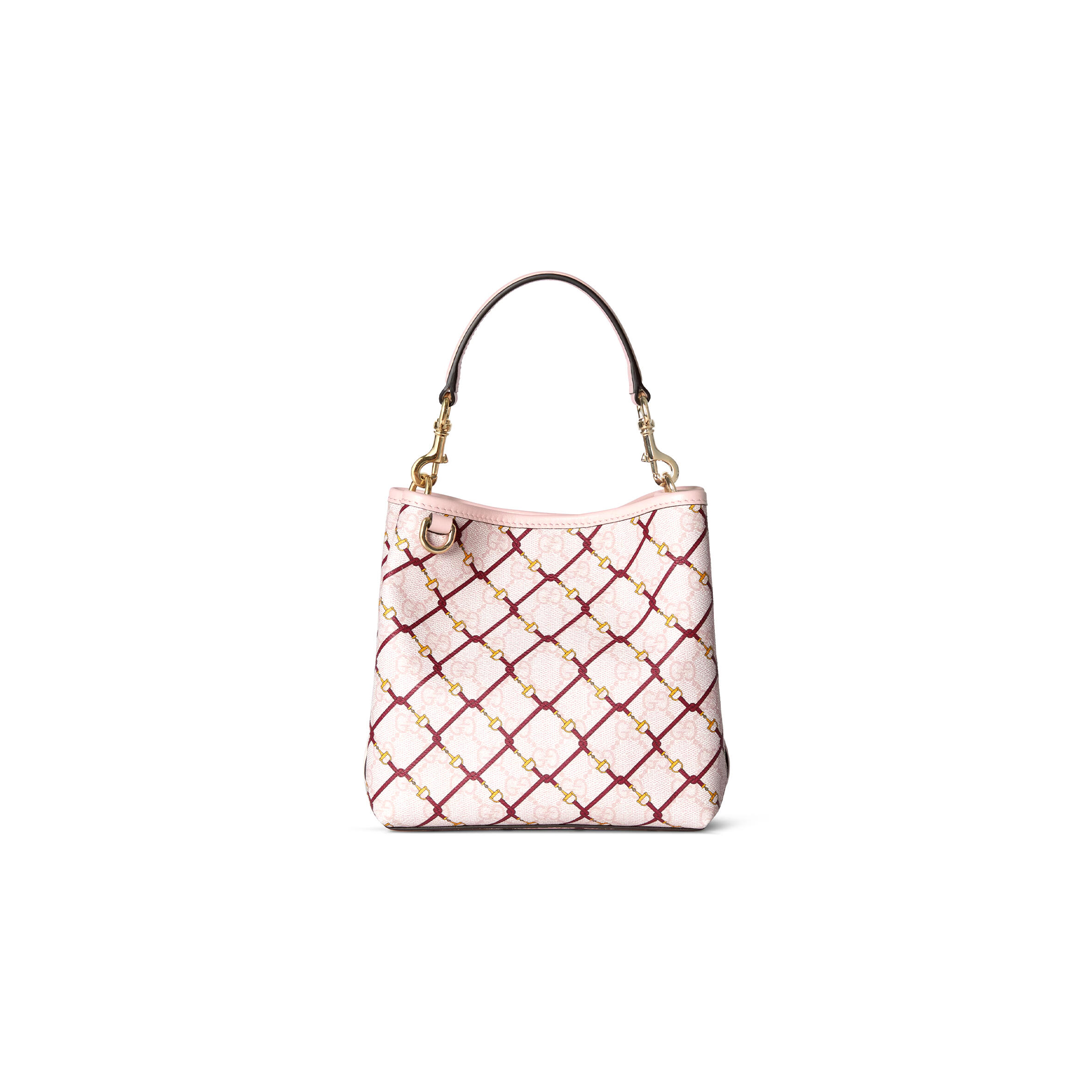 GUCCI GG EMBLEM SMALL BUCKET BAG 815118 (25*25*15cm)